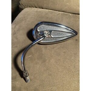 left Side HARLEY DAVIDSON OEM Willie G Skull Teardrop Mirror Chrome motorcycle